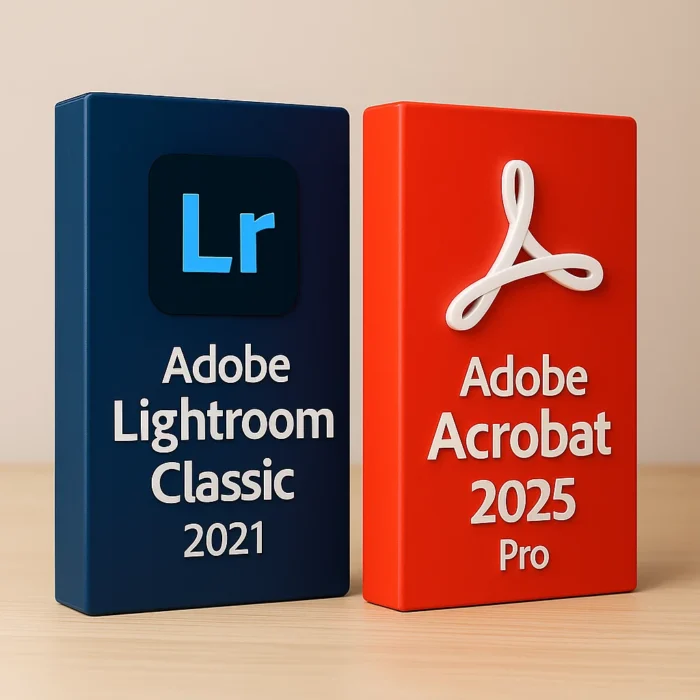 Lightroom Classic 2021 + Acrobat 2025 Pro I Windows – Obrázok 1