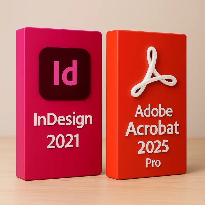 InDesign 2021 + Acrobat 2025 Pro I Windows – Obrázok 1