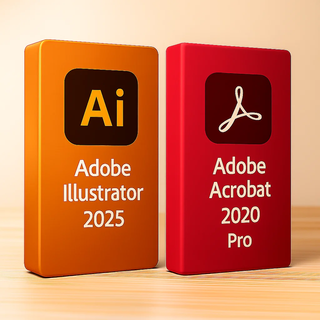 illustrator25_acrobat20 Illustrator 2025 + Acrobat 2020 Pro I Windows – Obrázok 1