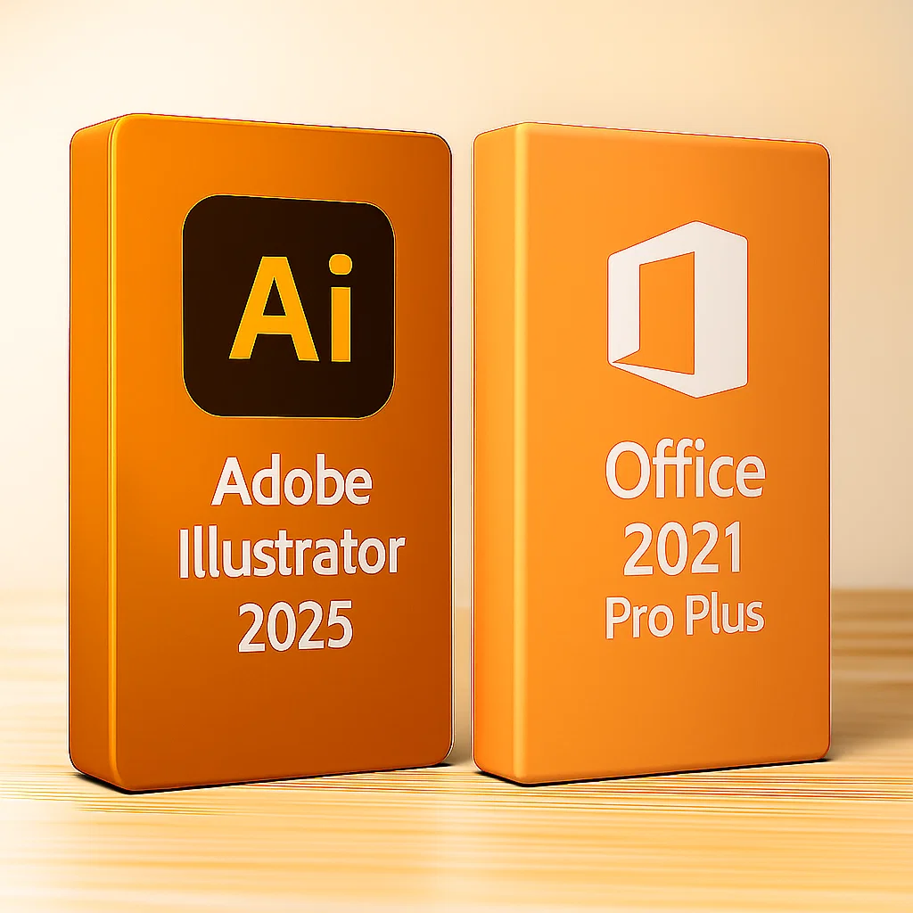 illustrator25_office21 Illustrator 2025 + Office 2021 Pro Plus | Windows – Obrázok 1