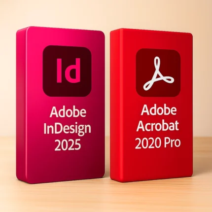 InDesign 2025 + Acrobat 2020 Pro I Windows