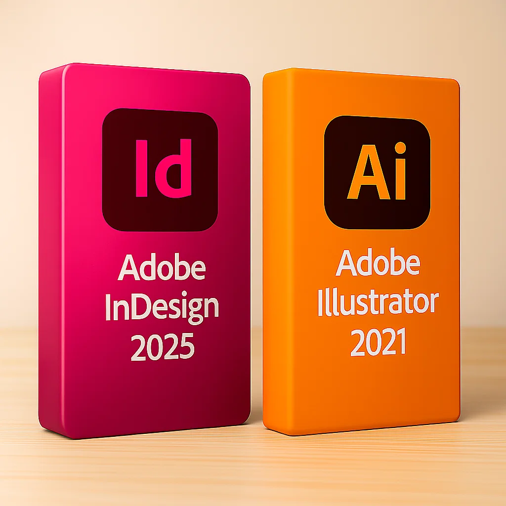 indesign25_illustrator21 InDesign 2025 + Illustrator 2021 I Windows – Obrázok 1