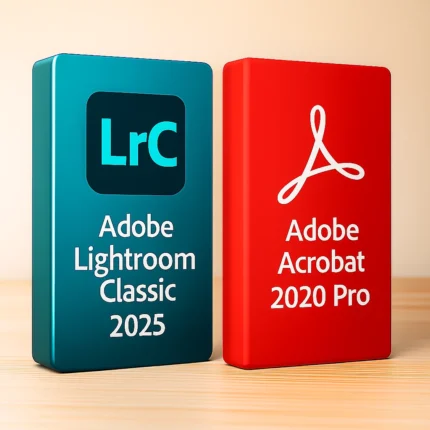 Lightroom Classic 2025 + Acrobat 2020 Pro I Windows