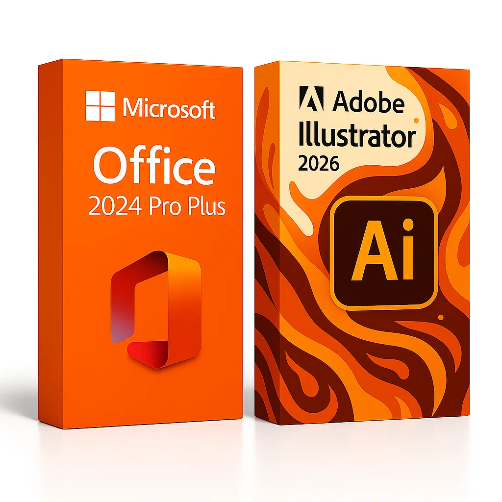 package__ai26_off24pp Illustrator 2026 + Office 2024 Pro Plus – Obrázok 1