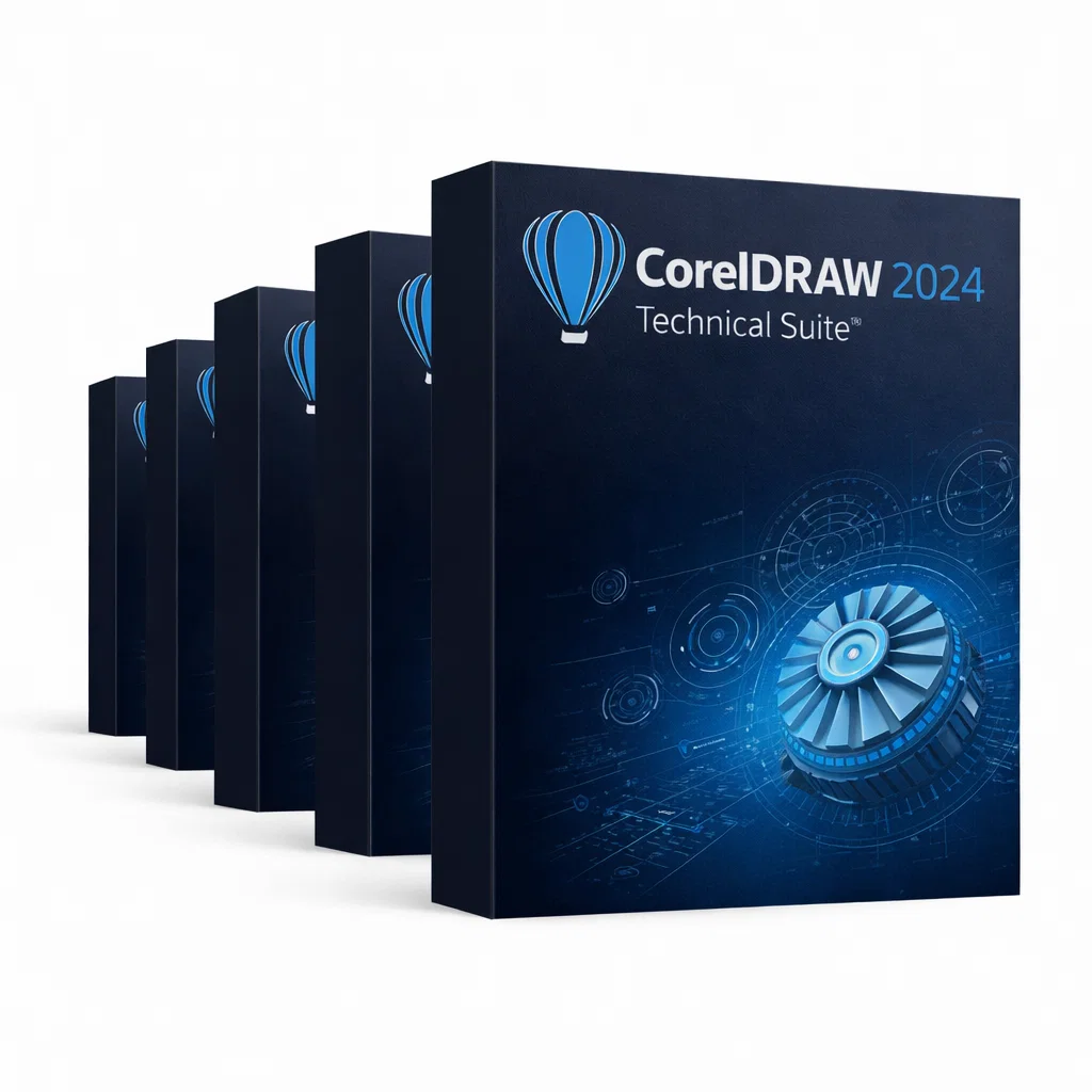 5x_cdts24 CorelDRAW Technical Suite 2024 I 5 kusov – Obrázok 1