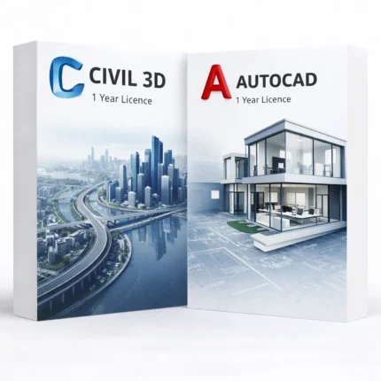 Autodesk AutoCAD + Civil 3D (1 rok) I Windows