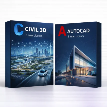 Autodesk AutoCAD + Civil 3D (3 rok) I Windows