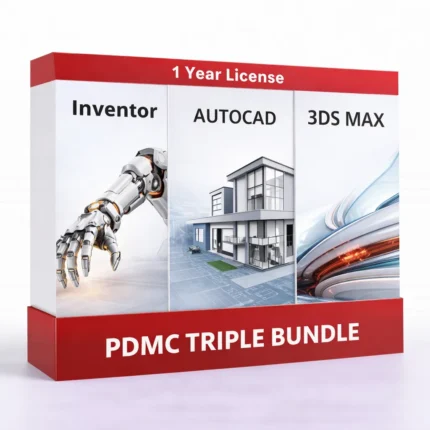 Autodesk AutoCAD + Inventor + 3ds Max (1 rok) I Windows