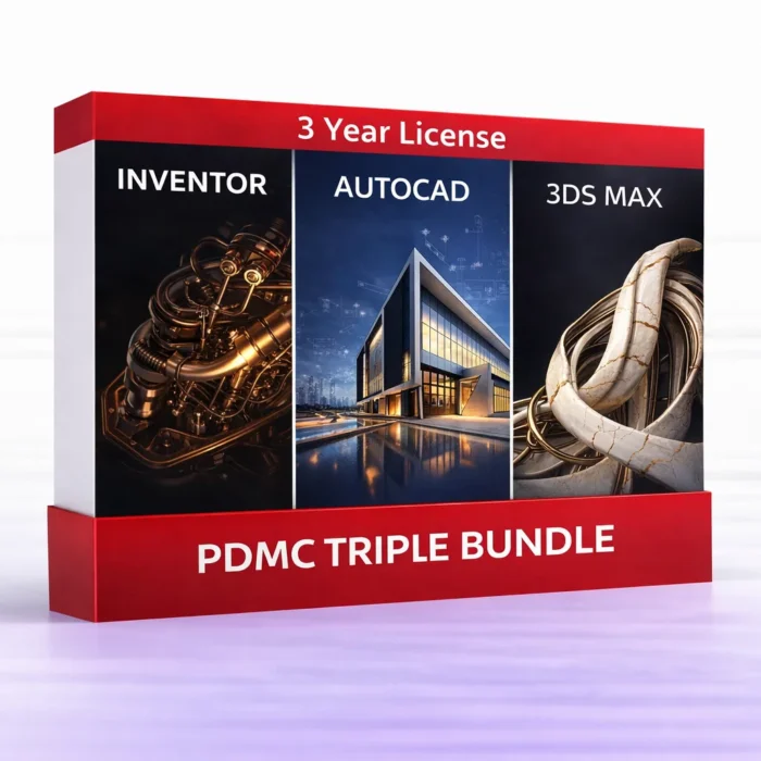 Autodesk AutoCAD + Inventor + 3ds Max (3 roky) | Windows