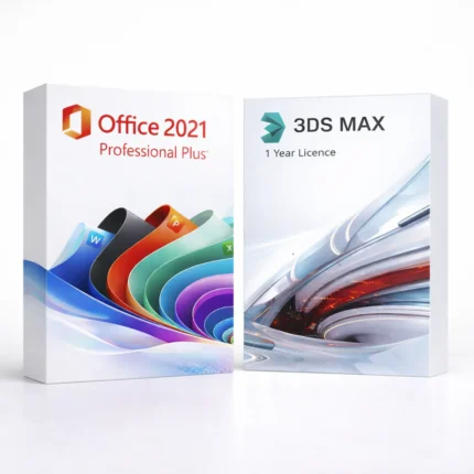 Office 2021 Pro Plus (trvalá licencia) + Autodesk 3ds Max (1 roky)