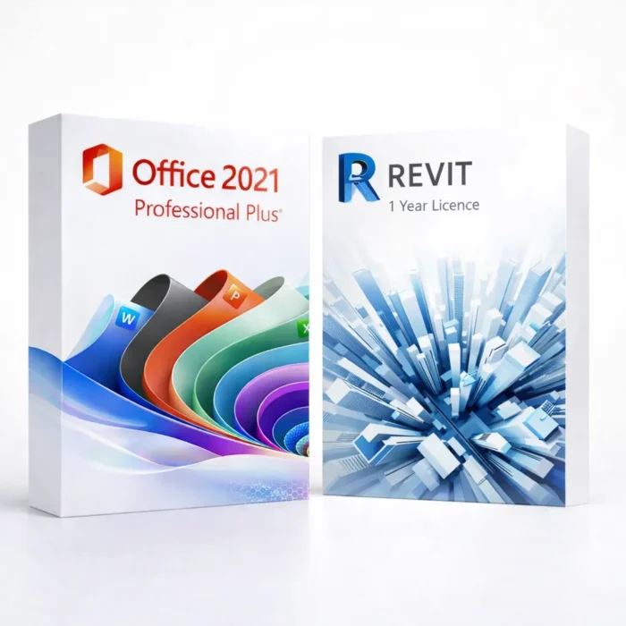 Office 2021 Pro Plus (trvalá licencia) + Autodesk Revit (1 rok)