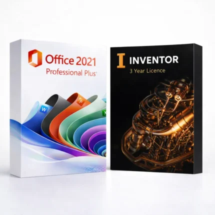 Office 2021 Pro Plus (trvalá licencia) + Autodesk Inventor (3 roky)
