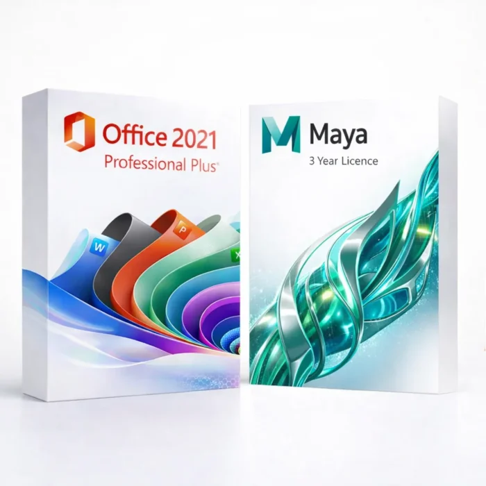 Office 2021 Pro Plus (trvalá licencia) + Autodesk Maya (3 roky)