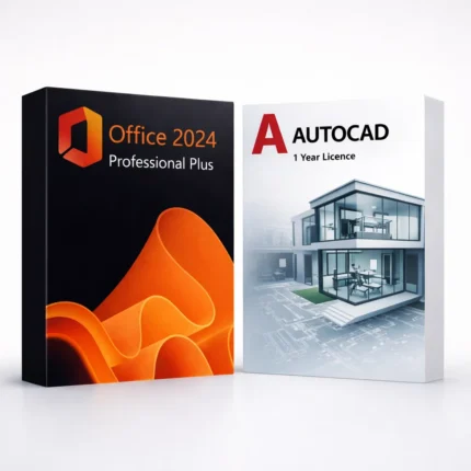 Office 2024 Pro Plus (trvalá licencia) + Autodesk AutoCAD (1 roky)