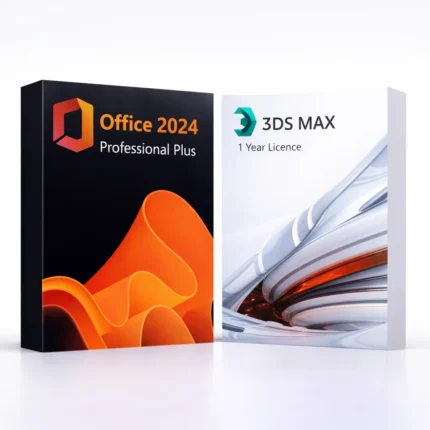 Office 2024 Pro Plus (trvalá licencia) + Autodesk 3ds Max (1 roky)