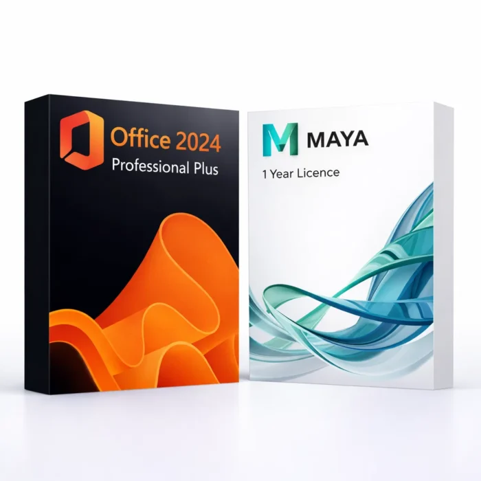 Office 2024 Pro Plus (trvalá licencia) + Autodesk Maya (1 rok)