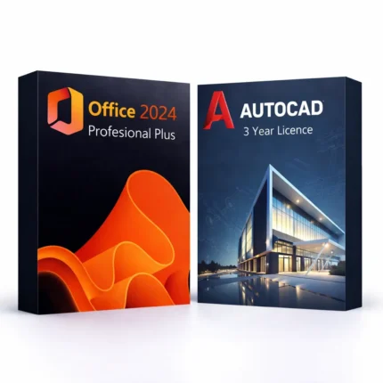 Office 2024 Pro Plus (trvalá licencia) + Autodesk AutoCAD (3 roky)
