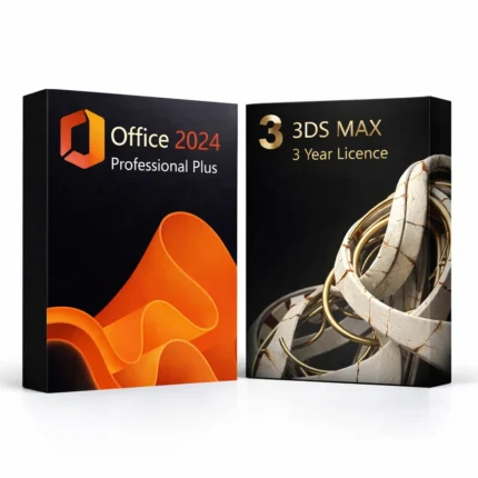 Office 2024 Pro Plus (trvalá licencia) + Autodesk 3ds Max (3 roky)