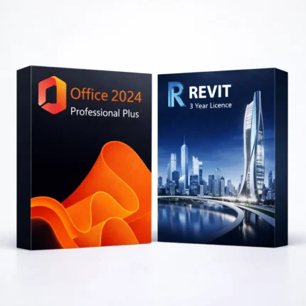 Office 2024 Pro Plus (trvalá licencia) + Autodesk Revit (3 roky)