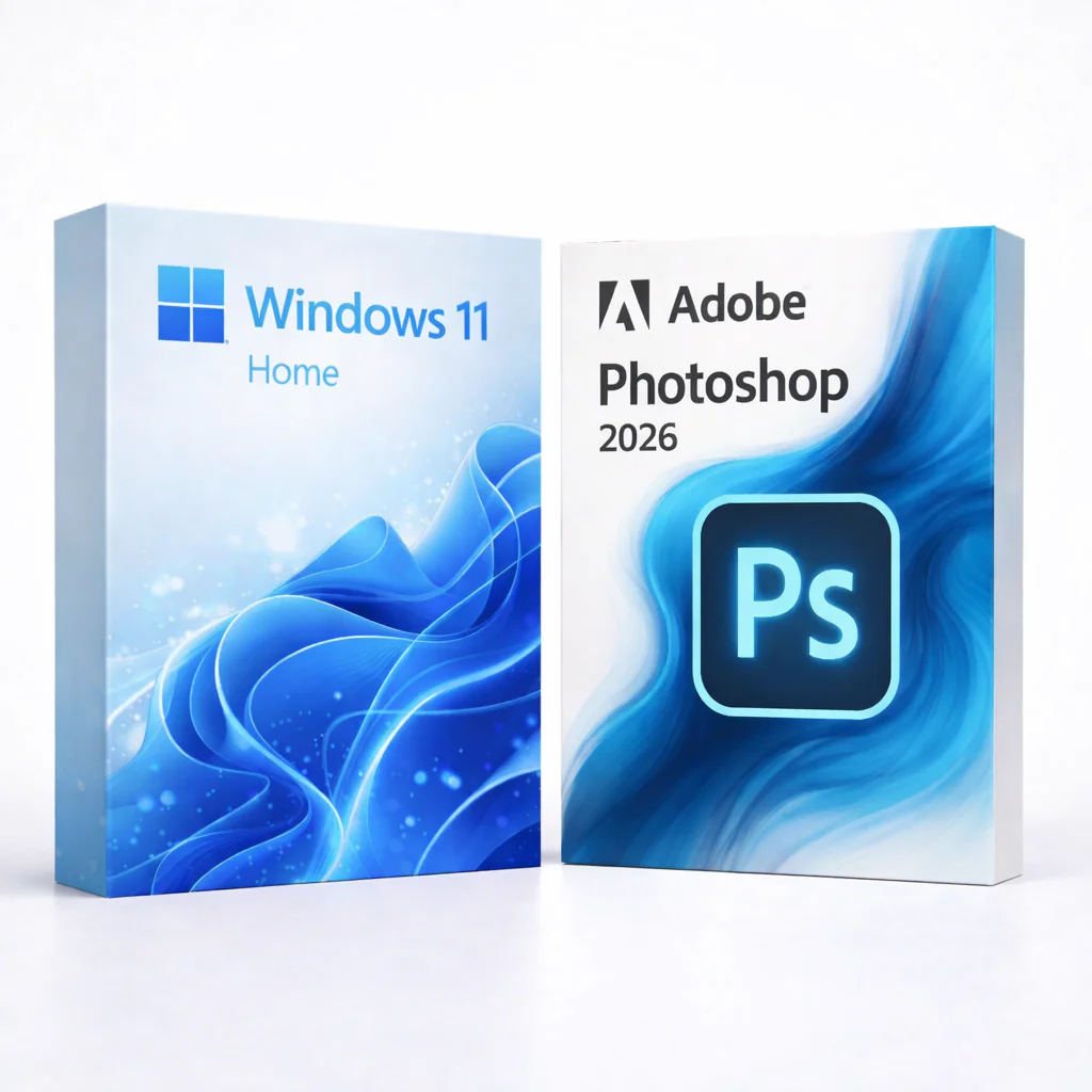 win11home_a26ps Windows 11 Home + Photoshop 2026 – Obrázok 1