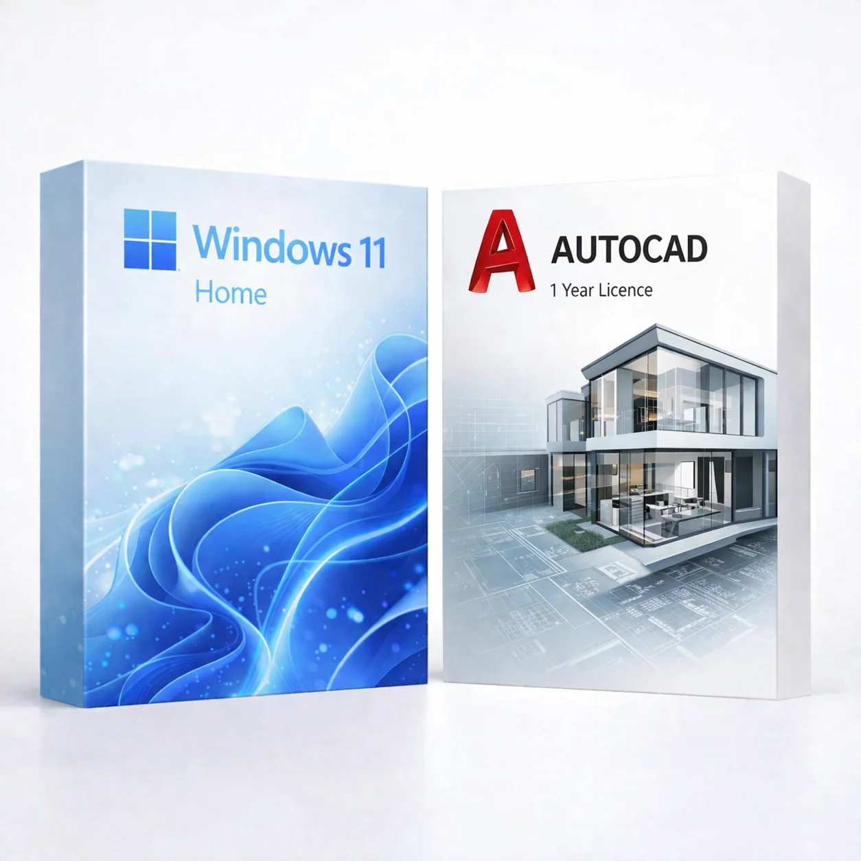 win11home_auto1cad Windows 11 Home (trvalá licencia) + Autodesk AutoCAD (1 roky) – Obrázok 1