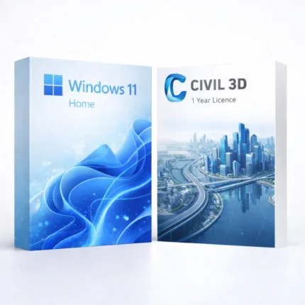 Windows 11 Home (trvalá licencia) + Autodesk Civil 3D (1 roky)