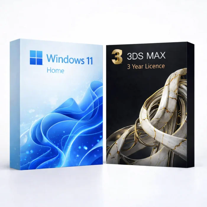 Windows 11 Home (trvalá licencia) + Autodesk 3ds Max (3 roky)