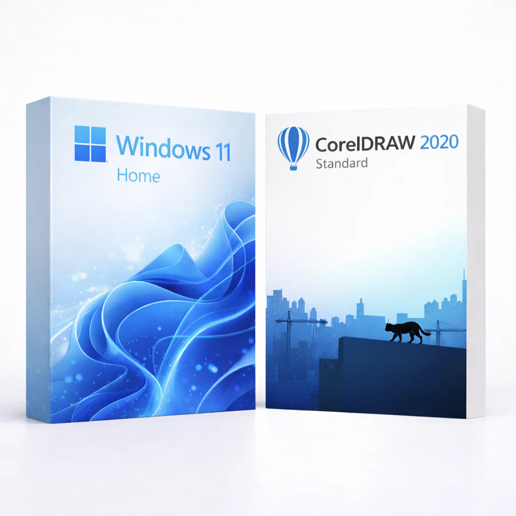 win11home_cd20std Windows 11 Home + CorelDRAW Standard 2020 – Obrázok 1