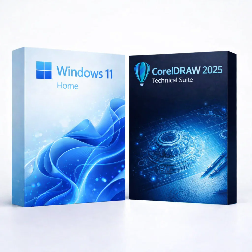 win11home_cd25ts Windows 11 Home + CorelDRAW Technical Suite 2025 – Obrázok 1