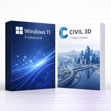 Windows 11 Pro (trvalá licencia) + Autodesk Civil 3D (1 roky)