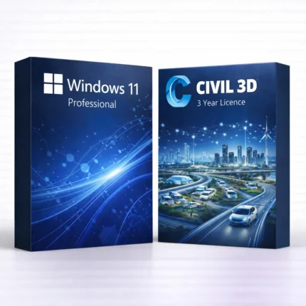 Windows 11 Pro (trvalá licencia) + Autodesk Civil 3D (3 roky)