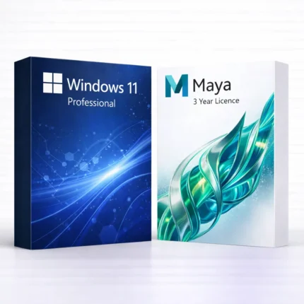 Windows 11 Pro (trvalá licencia) + Autodesk Maya (3 roky)