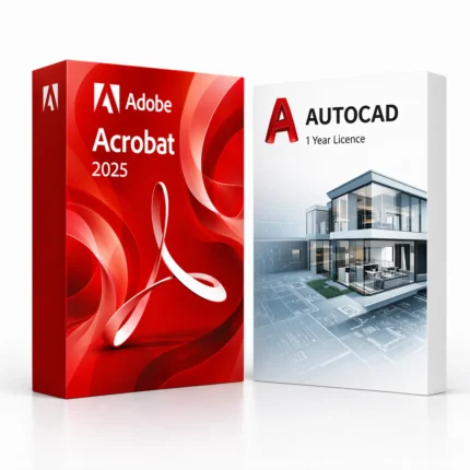 Acrobat 2025 (trvalá licencia) + Autodesk AutoCAD (1 roky)