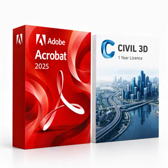 Acrobat 2025 (trvalá licencia) + Autodesk Civil 3D (1 rok)