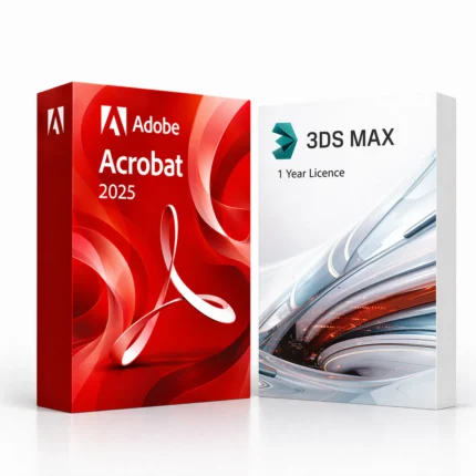 Acrobat 2025 (trvalá licencia) + Autodesk 3ds Max (1 roky)