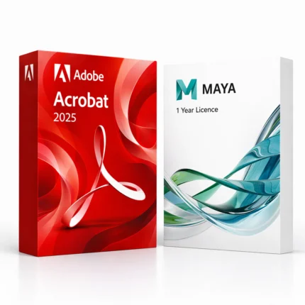 Acrobat 2025 (trvalá licencia) + Autodesk Maya (1 roky)