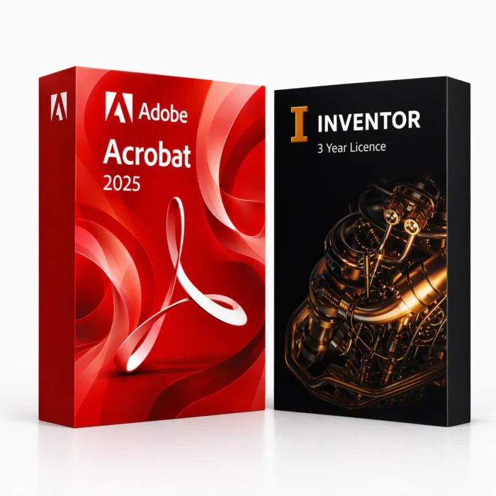 Acrobat 2025 (trvalá licencia) + Autodesk Inventor (3 roky)