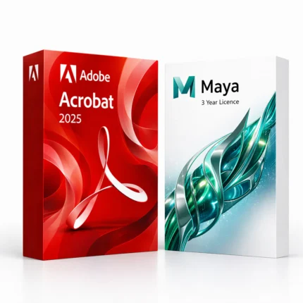 Acrobat 2025 (trvalá licencia) + Autodesk Maya (3 roky)