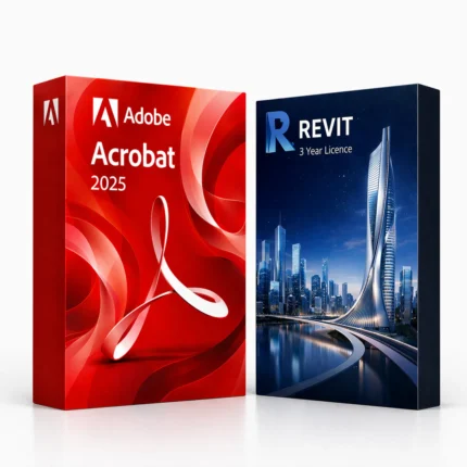 Acrobat 2025 (trvalá licencia) + Autodesk Revit (3 roky)