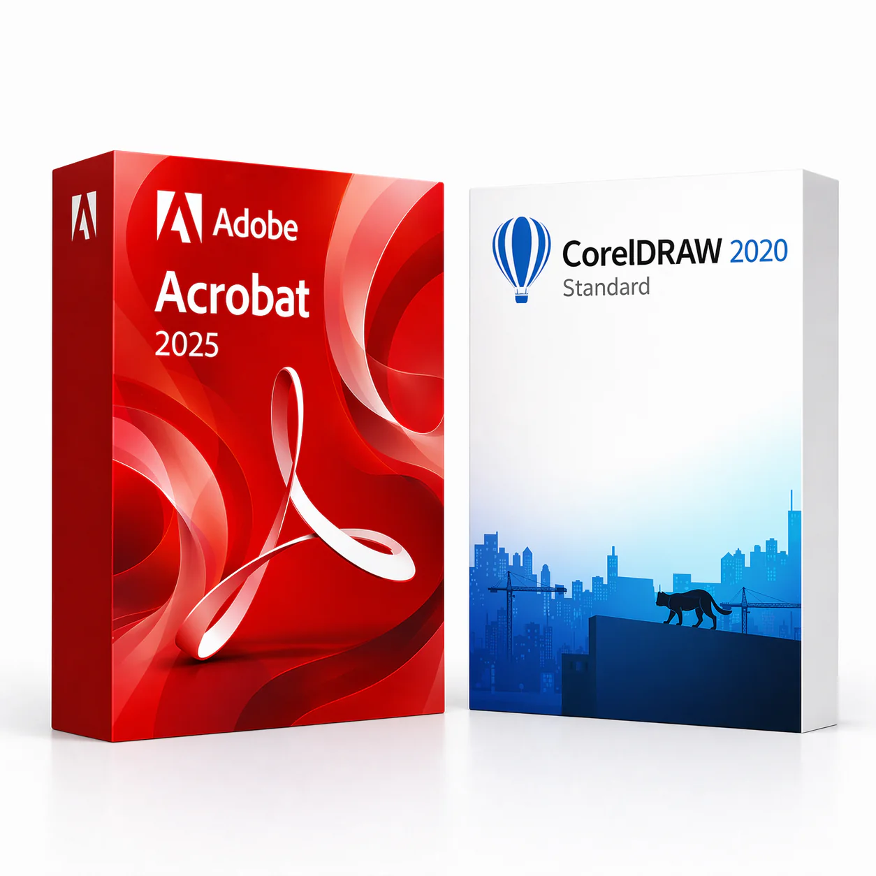 a25a_cd20std Acrobat 2025 + CorelDRAW Standard 2020 – Obrázok 1