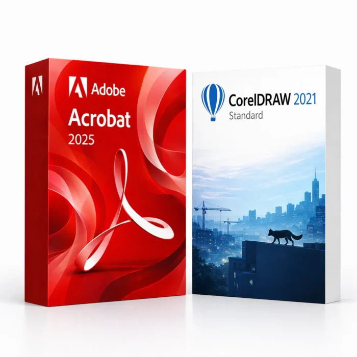 Acrobat 2025 + CorelDRAW Standard 2021
