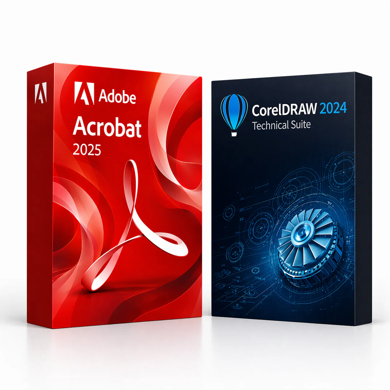 a25a_cd24ts Acrobat 2025 + CorelDRAW Technical Suite 2024 – Obrázok 1