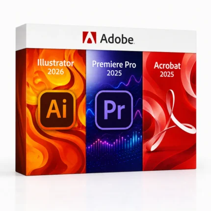 Illustrator 2026 + Premiere Pro 2025 + Acrobat 2025
