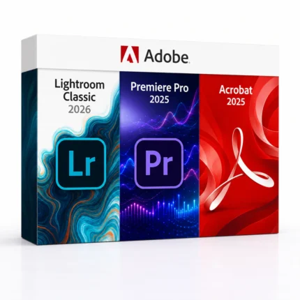 Lightroom Classic 2026 + Premiere Pro 2025 + Acrobat 2025