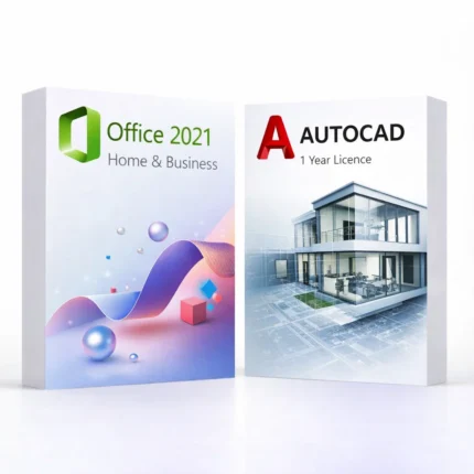 Office 2021 Home & Business (trvalá licencia) + Autodesk AutoCAD (1 roky)