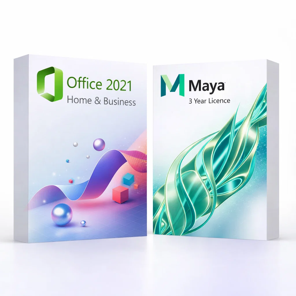 off21hb_auto3maya Office 2021 Home & Business (trvalá licencia) + Autodesk Maya (3 roky) – Obrázok 1