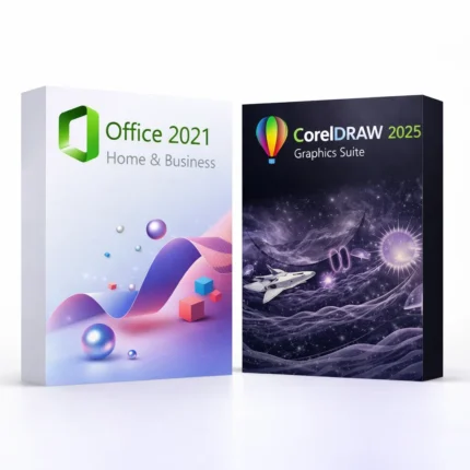 Office 2021 Home & Business + CorelDRAW Graphics Suite 2025