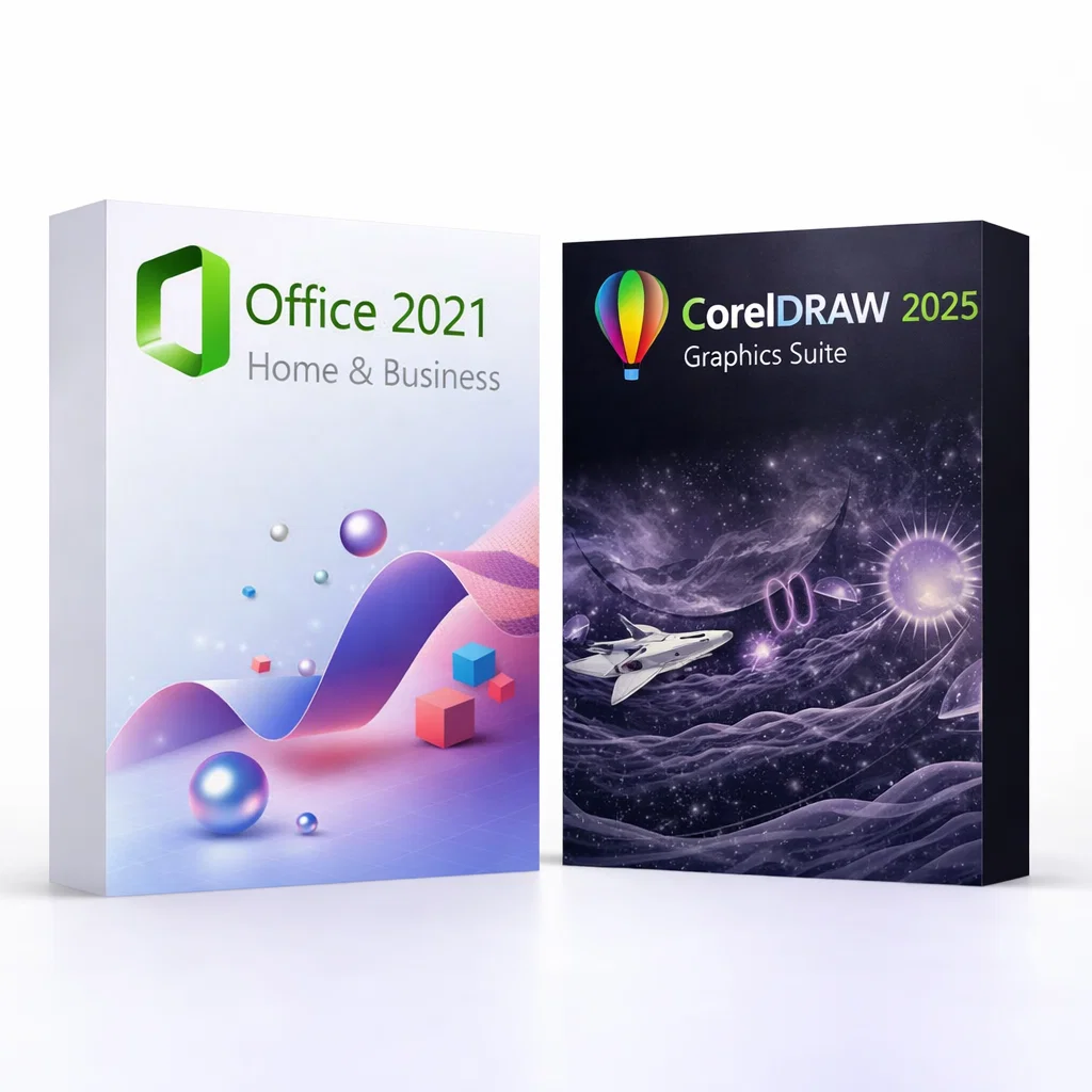 off21hb_cd25gs Office 2021 Home & Business + CorelDRAW Graphics Suite 2025 – Obrázok 1