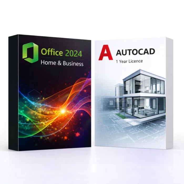 Office 2024 Home & Business (trvalá licencia) + Autodesk AutoCAD (1 rok)