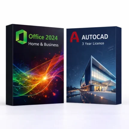 Office 2024 Home & Business (trvalá licencia) + Autodesk AutoCAD (3 roky)